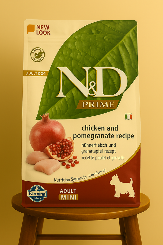 N&D Prime Tavuklu ve Narlı Küçük Irk Yetişkin Köpek Maması